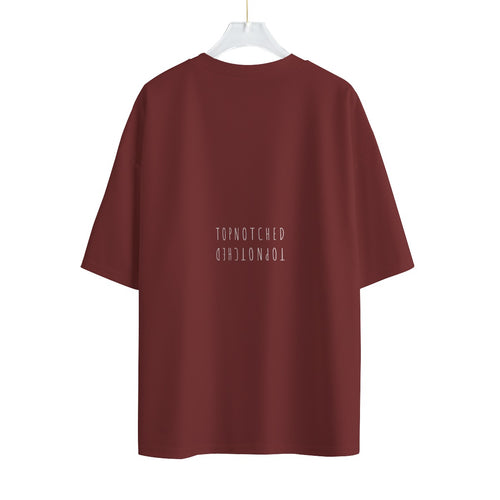 Im Just a Girl Tee in Allure me Wine