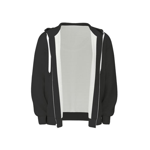 Black Pearl Zip Hooded Sweatshirt