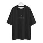 Im Just a Girl Tee in Black Pearl